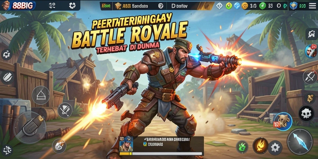 Tangkapan layar dari gameplay mendebarkan di 88BIG.