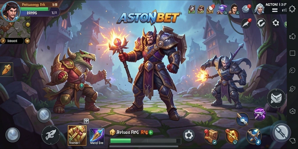 Tampilan gameplay ARPG yang mendebarkan dan penuh aksi.
