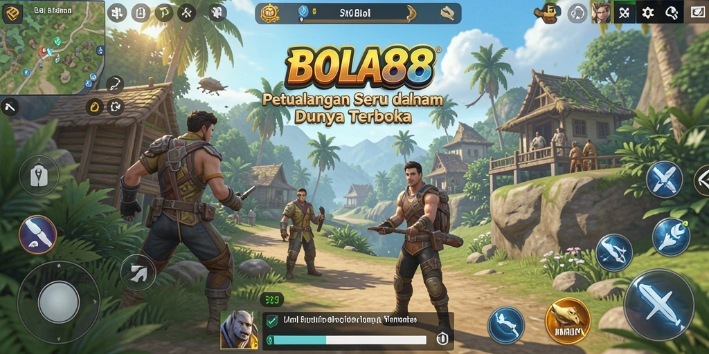 Tangkapan layar gameplay BOLA88 yang menunjukkan petualangan yang mendebarkan.