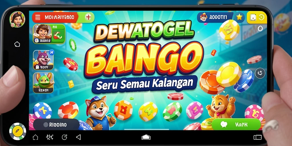 Tangkapan layar dari gameplay seru Bingo di DEWATOGEL.