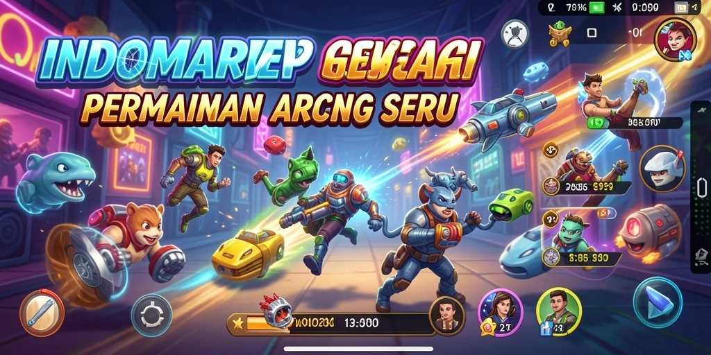 Screenshot gameplay INDOMAREVIP menunjukkan aksi seru dan tantangan menarik.