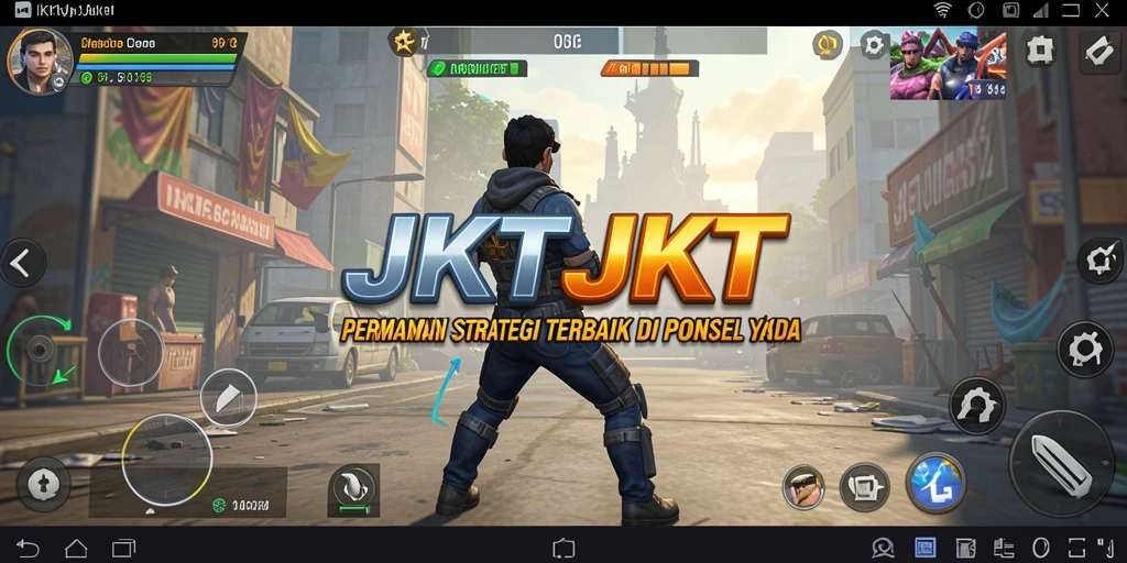 Gameplay JKTJKT yang mendebarkan dengan berbagai strategi.