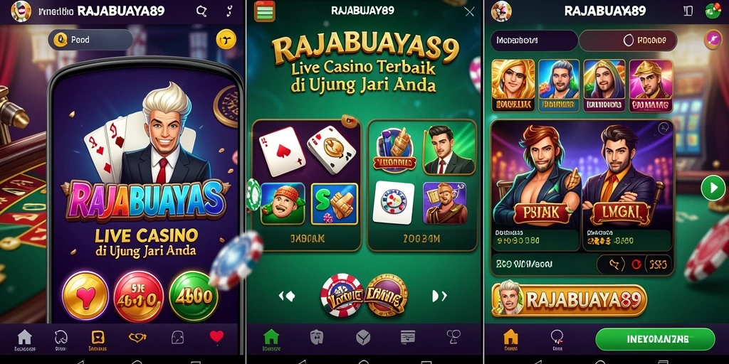 Screenshot gameplay RAJABUAYA89 yang menarik dan interaktif dari Live Casino.