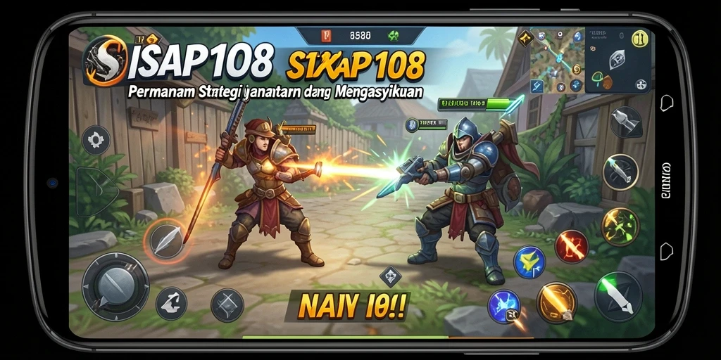 Tampilan gameplay menegangkan dalam SIAP108 dengan strategi yang mendalam.