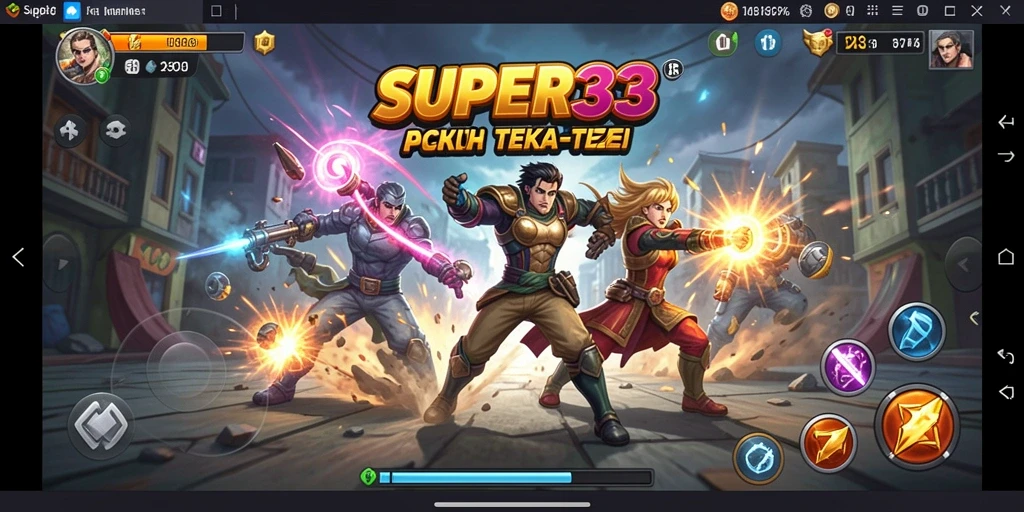 Menampilkan gameplay mendebarkan dari SUPER33 dengan aksi tak terduga.