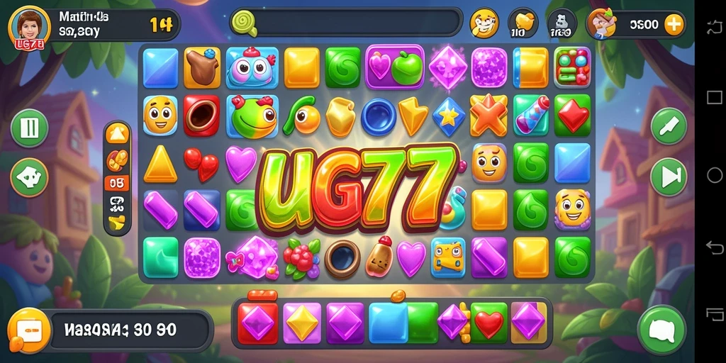 Tangkapan layar gameplay UG777 yang penuh warna dan menarik.